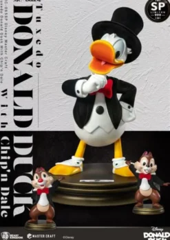 Disney 100th Estatua Master Craft Tuxedo Donald Duck (Chip’n und Dale) 40 cm