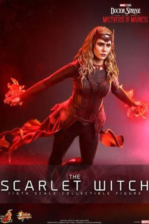 Doctor Strange en el Multiverso de la Locura Figura Movie Masterpiece 1/6 The Scarlet Witch 28 cm