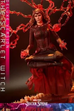 Doctor Strange en el Multiverso de la Locura Figura Movie Masterpiece 1/6 The Scarlet Witch (Deluxe Version) 28 cm