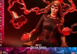 Doctor Strange en el Multiverso de la Locura Figura Movie Masterpiece 1/6 The Scarlet Witch (Deluxe Version) 28 cm