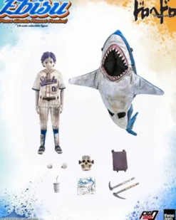 Dorohedoro Figura FigZero 1/6 Ebisu Peace Sharks Mascot Ver. 24 cm