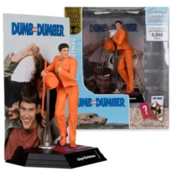 Dos tontos muy tontos Estatua PVC Movie Maniacs Lloyd Christmas (Gold Label) 15 cm