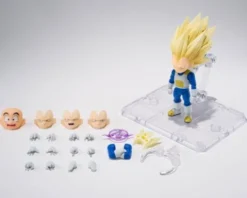 Dragon Ball Figura S.H.Figuarts Super Saiyan Level 3 Vegeta (mini) Daima