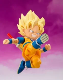 Dragon Ball Figura S.H.Figuarts Super Saiyan Son Goku (mini) Daima 8 cm