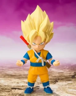 Dragon Ball Figura S.H.Figuarts Super Saiyan Son Goku (mini) Daima 8 cm