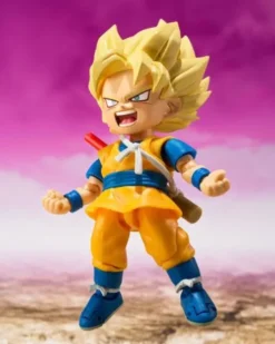 Dragon Ball Figura S.H.Figuarts Super Saiyan Son Goku (mini) Daima 8 cm