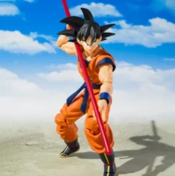 Dragon Ball Figura S.H.Figuarts Son Goku & Son Gohan Kid & Kintoun 14 cm & 6 cm