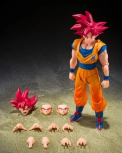 Dragon Ball Super Figura SH-Figuarts Super Saiyan God Son Goku (God Aura) 15 cm
