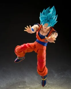 Dragon Ball Super Figura SH-Figuarts Super Saiyan God Super Son Goku (Blue power transcending Limits) 15 cm