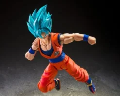 Dragon Ball Super Figura SH-Figuarts Super Saiyan God Super Son Goku (Blue power transcending Limits) 15 cm