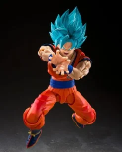 Dragon Ball Super Figura SH-Figuarts Super Saiyan God Super Son Goku (Blue power transcending Limits) 15 cm