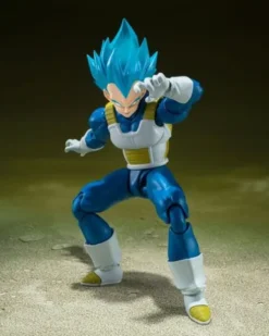 Dragon Ball Super Figura S.H. Figuarts Super Saiyan God Super Saiyan Vegeta -Unwavering Saiyan Pride- 14 cm