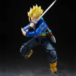 Dragon Ball Z Figura SH-Figuarts Super Saiyan Trunks The Boy from the Future (nueva edición) 14 cm