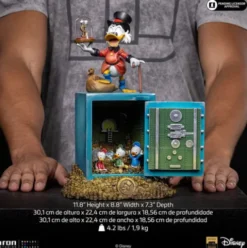 Duck Tales Estatua 1/10 Art Scale Uncle Scrooge McDuck and Nephews 30 cm