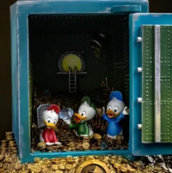 Duck Tales Estatua 1/10 Art Scale Uncle Scrooge McDuck and Nephews 30 cm