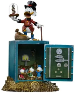 Duck Tales Estatua 1/10 Art Scale Uncle Scrooge McDuck and Nephews 30 cm