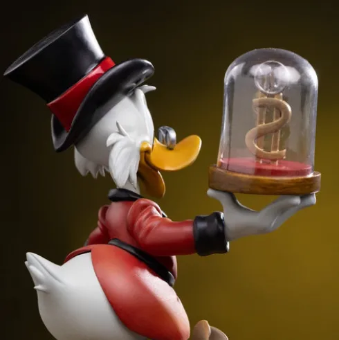 Duck Tales Estatua 1/10 Art Scale Uncle Scrooge McDuck 17 cm