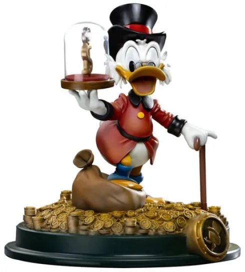Duck Tales Estatua 1/10 Art Scale Uncle Scrooge McDuck 17 cm