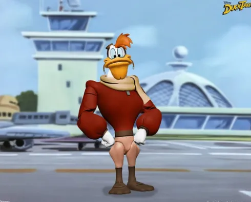 DuckTales Ultimate Figura Launchpad McQuack 18 cm