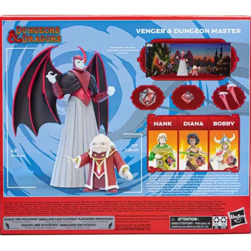 Dungeons & Dragons Cartoon Classics Scale Dungeon Master & Venger