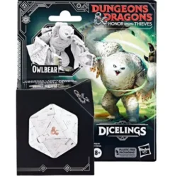 Dungeons & Dragons Honor Among Thieves D&D Dicelings White Owlbear