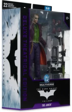 El caballero oscuro DC Multiverse Deluxe Theatrical Edition Figura Joker 18 cm