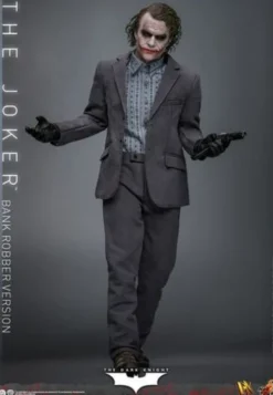 El Caballero oscuro Figura DX 1/6 The Joker (Bank Robber Version) 30 cm