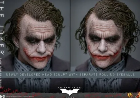 El Caballero oscuro Figura DX 1/6 The Joker (Bank Robber Version) 30 cm