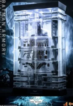 El caballero oscuro: La leyenda renace Figuras y Diorama Movie Masterpiece 1/6 Batman Armory with Bruce Wayne 30 cm