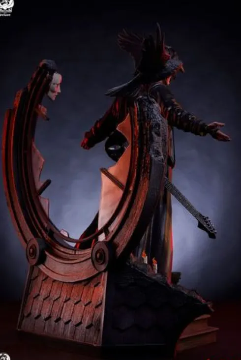 El cuervo Estatua Epic Series 1/3 Crow Deluxe Edition 66 cm