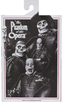 El fantasma de la ópera (1925) Ultimate Figura Masque of the Red Death (B&W) 18 cm