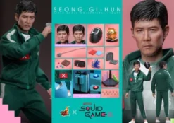 El Juego del Calamar Figura Netflix Masterpiece 1/6 Seong Gi-hun