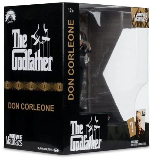 El Padrino Movie Maniacs Paramount Figura Don Corleone 17 cm