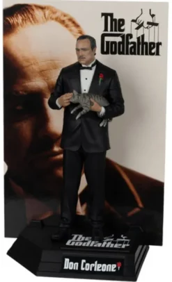 El Padrino Movie Maniacs Paramount Figura Don Corleone 17 cm