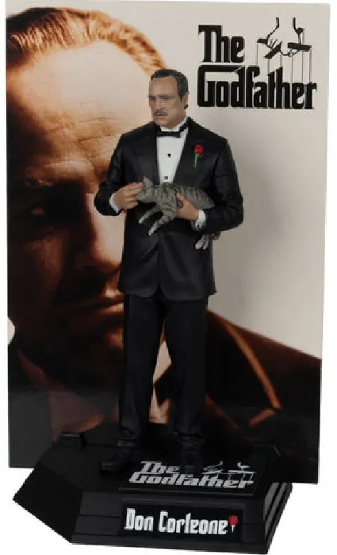 El Padrino Movie Maniacs Paramount Figura Don Corleone 17 cm