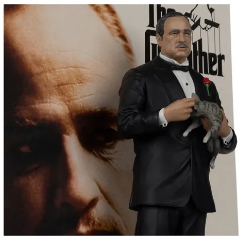El Padrino Movie Maniacs Paramount Figura Don Corleone 17 cm