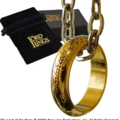 El Señor de los Anillos Anillo Único (bañado en oro)