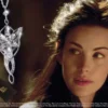 El Señor de los Anillos Colgante Arwen´s Evenstar (bañado en plata)
