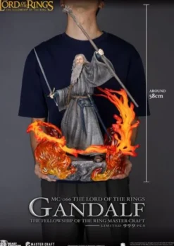 El Señor de los Anillos Estatua Master Craft Gandalf 58 cm