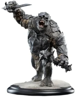 El Señor de los Anillos Estatua Olog-hai of the Black Gate 14 cm