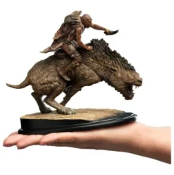 El Señor de los Anillos Estatua Sharkû on Warg 18 cm
