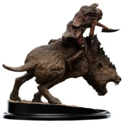 El Señor de los Anillos Estatua Sharkû on Warg 18 cm