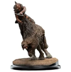 El Señor de los Anillos Estatua Sharkû on Warg 18 cm
