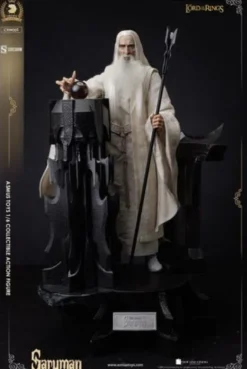 El Señor de los Anillos Figura 1/6 Saruman 31 cm