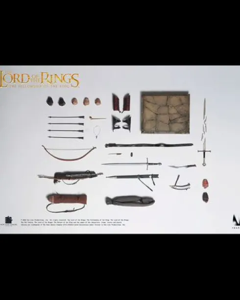 El Señor de los Anillos La Comunidad del Anillo Figura 1/6 de Aragorn Edición Premium (Rooted Hair)