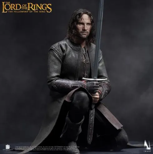El Señor de los Anillos La Comunidad del Anillo Figura 1/6 de Aragorn Edición Premium (Rooted Hair)