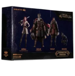 El Señor de los Anillos: la Guerra de los Rohirrim Pack de 4 Figuras 10 cm