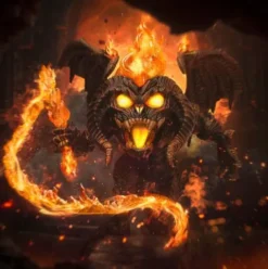El Señor de los Anillos Minifigura Mini Co. PVC Balrog 17 cm