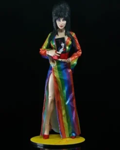 Elvira, Mistress of the Dark Figura Clothed Over the Rainbow Elvira 20 cm
