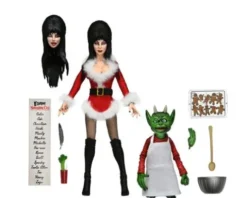 Elvira, Mistress of the Dark Figura Clothed Very Scary Xmas Elvira 20 cm